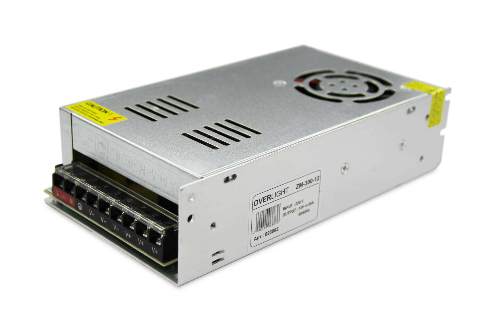 

Блок питания ZM-300-12 (12V 300W 25A IP20), ZM-300-12 (12V, 300W, 25A, IP20)
