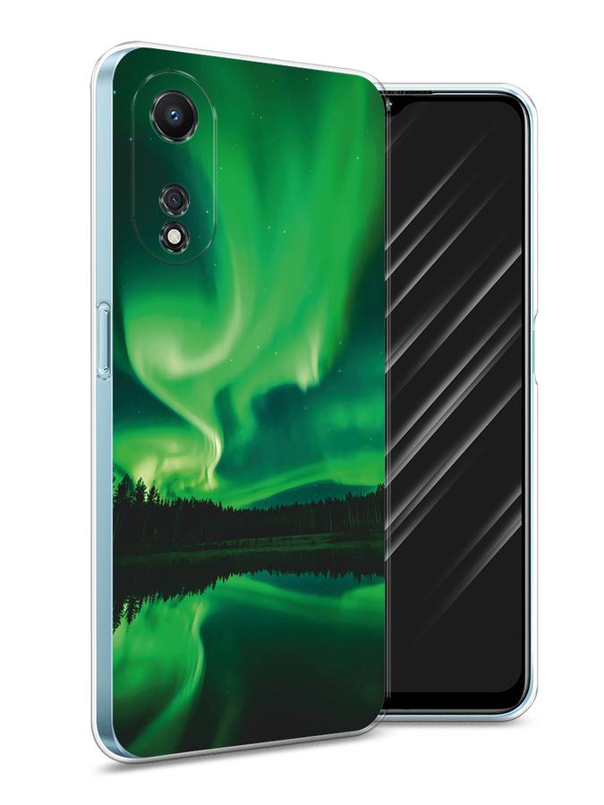 

Чехол Awog на Oppo A58 5G "Котенок просит есть", Голубой;коричневый;белый, 2512450-2