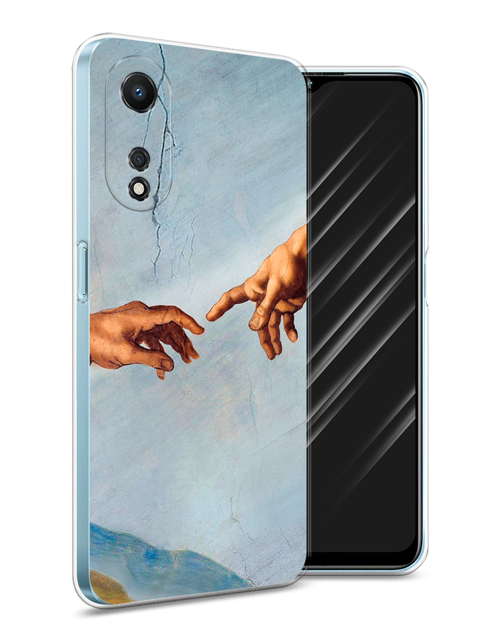 

Чехол Awog на Oppo A58 5G "Бирюзовое небо", Фиолетовый;черный, 2512450-4