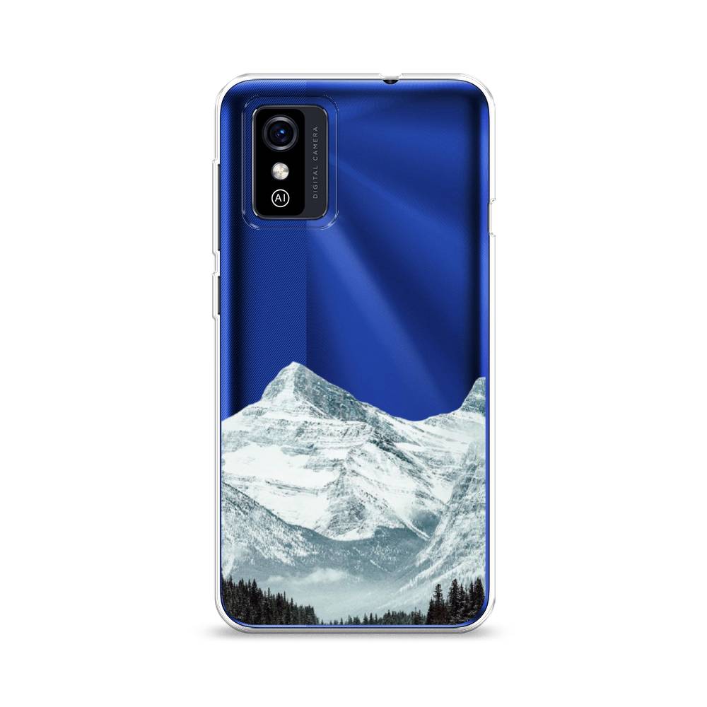 

Чехол для ZTE Blade L9 "Горы арт 1", Белый;зеленый, 135250-2