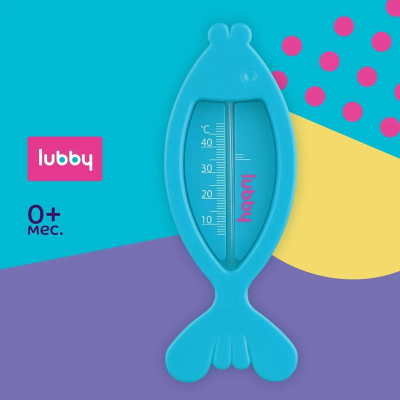 Термометр для ванной Lubby Рыбка