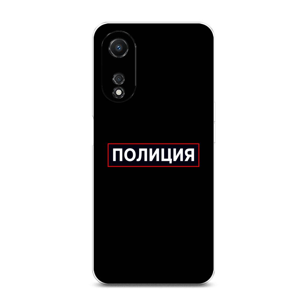 

Чехол Awog на Oppo A58 5G "Police logo", Черный;белый;красный, 2512450-5