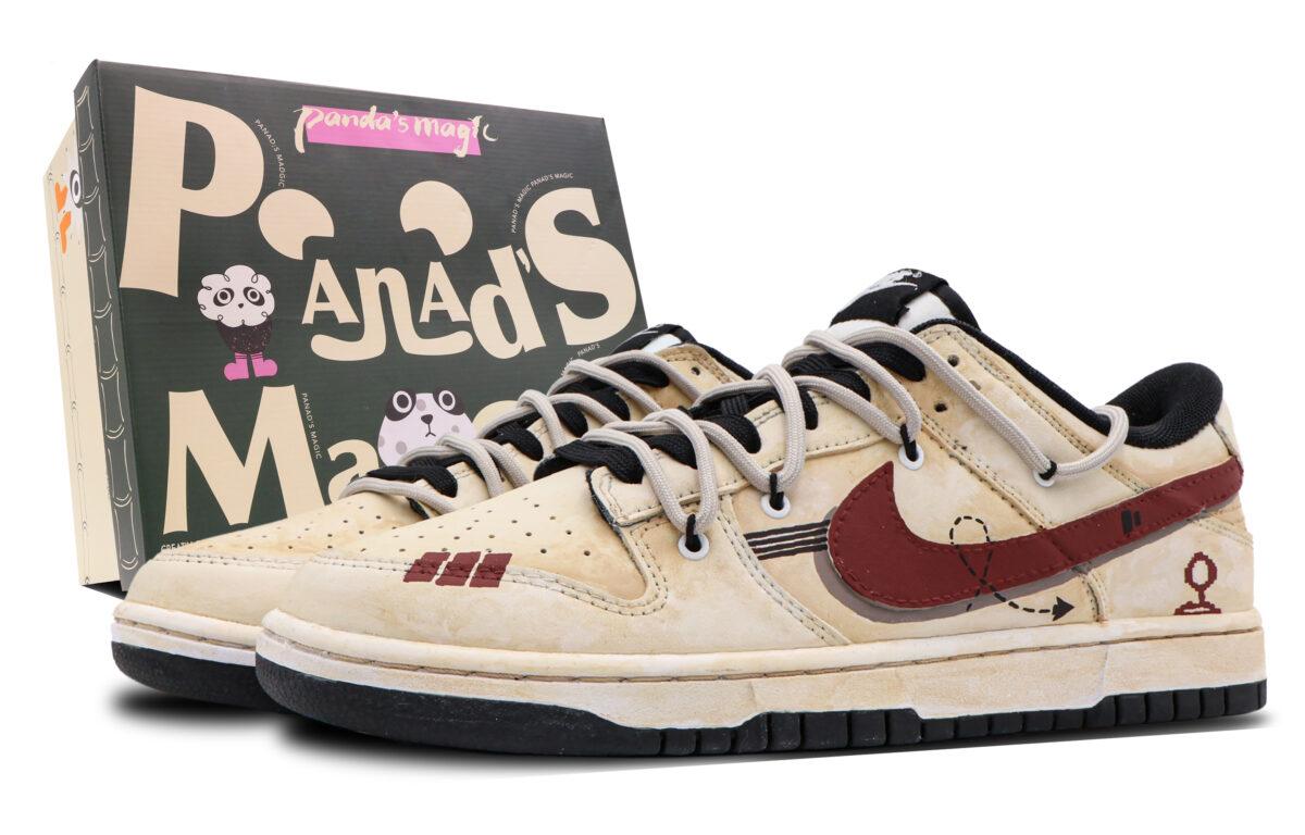 

Кеды унисекс Nike Dunk Low Retro бежевые 43 EU, Бежевый, Dunk Low Retro