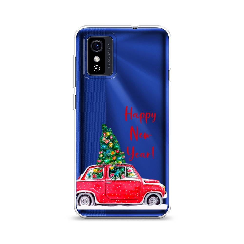 

Чехол на ZTE Blade L9 "Happy New Year", Красный;зеленый, 135250-5