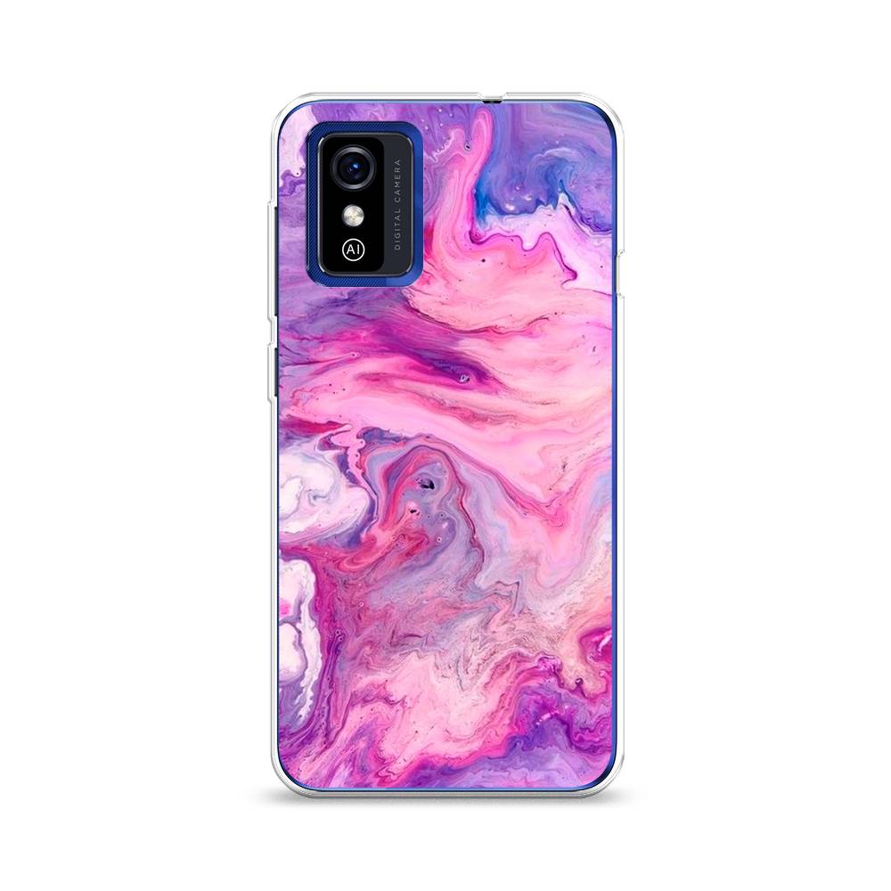 

Чехол для ZTE Blade L9 "Нежно-розовая абстракция", Розовый, 135250-3