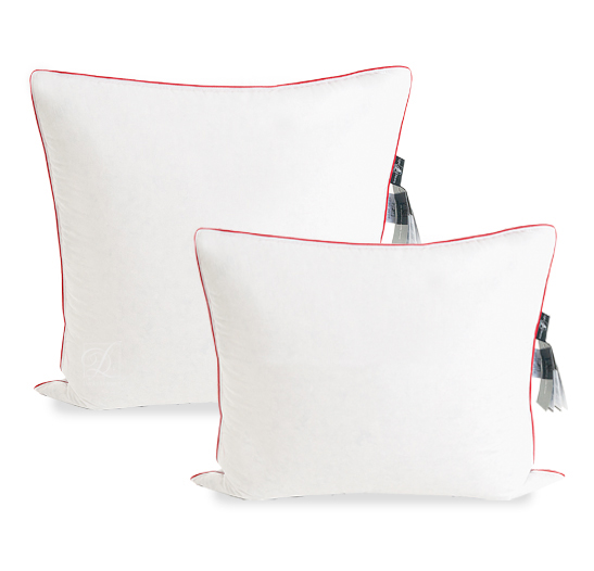 Подушка Desire 68х68 средняя серый пух сибирского гуся/батист