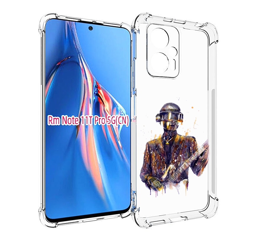

Чехол MyPads космо-гитарист для Xiaomi Redmi Note 11T Pro / 11T Pro Plus / Poco X4 GT п..., Прозрачный, Tocco