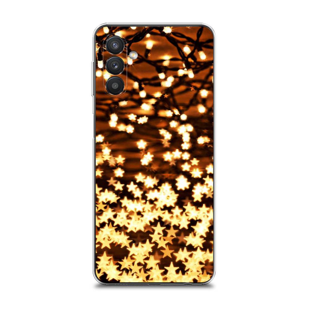 

Чехол на Samsung Galaxy A13 5G "Новогодняя гирлянда", Золотистый, 2104150-5