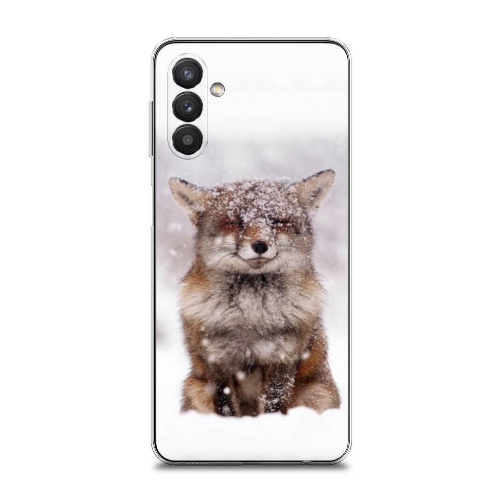 

Чехол для Samsung Galaxy A13 5G/A04s "Зимняя лиса", Белый;серый;коричневый, 2104150-1