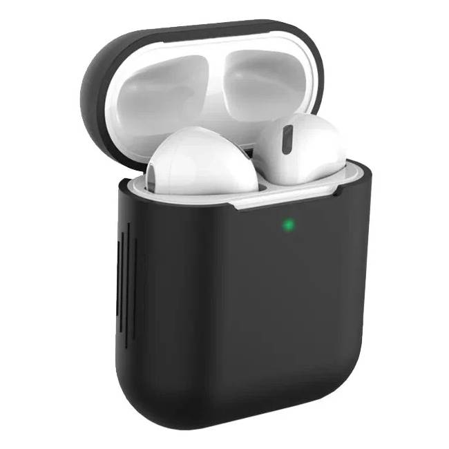 

Чехол силиконовый Eva для Apple AirPods 1/2 черный (CBAP04B), для наушников Apple AirPods 1/2 - Черный (CBAP04B)