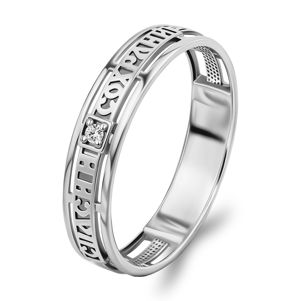 

Кольцо из серебра р.  585Gold 901001249, фианит, 901001249