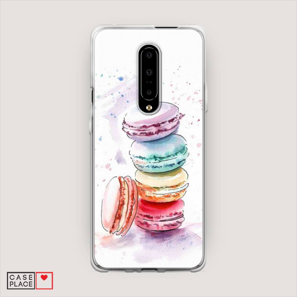 

Чехол Awog на OnePlus 7 Pro / ВанПлас 7 Pro "Пирамидка макарони 2", Желтый, 150850-10