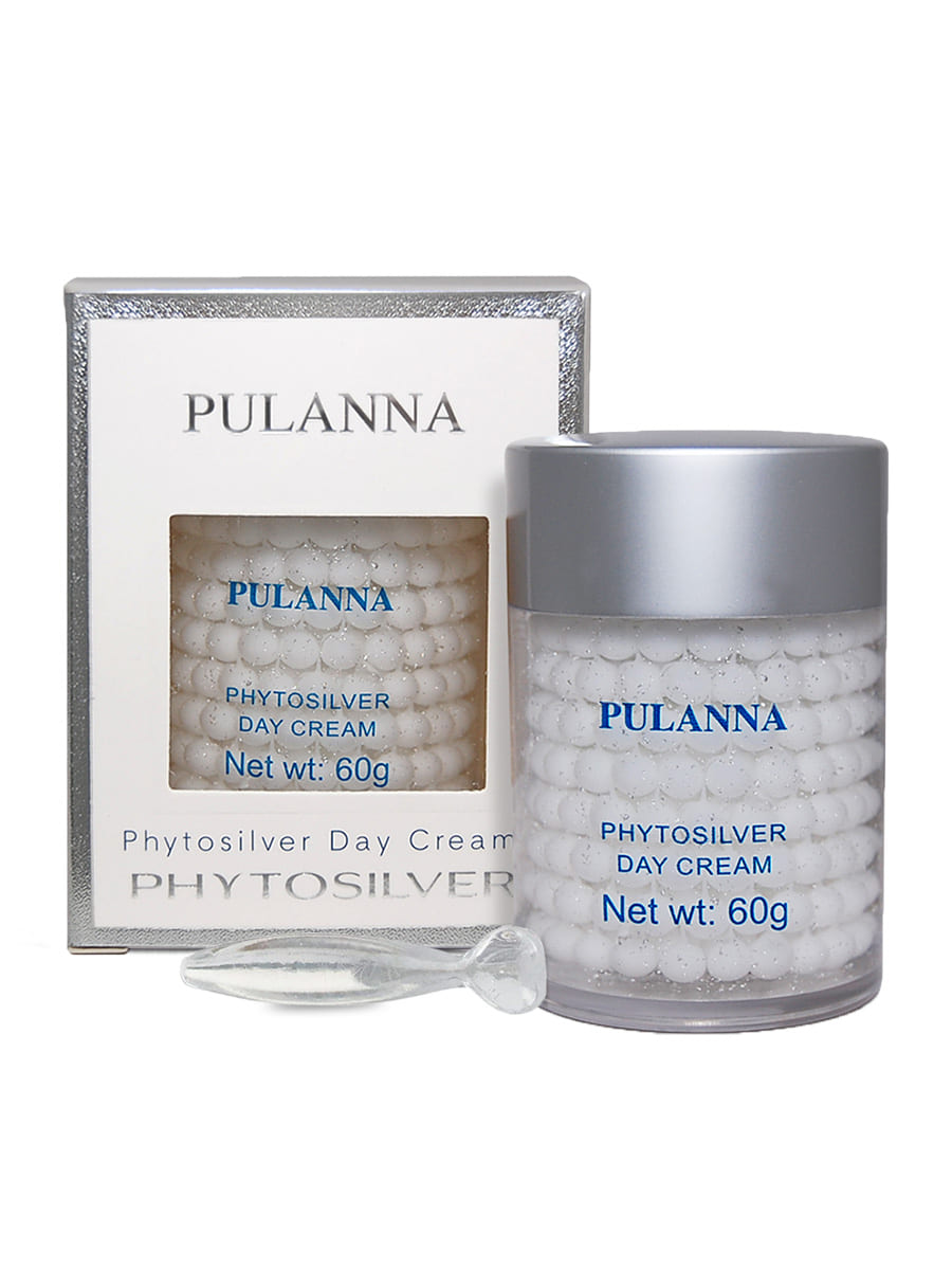 Дневной крем Pulanna Phytosilver Day Cream 60г pulanna дневной крем с био серебром phytosilver day cream 60 0