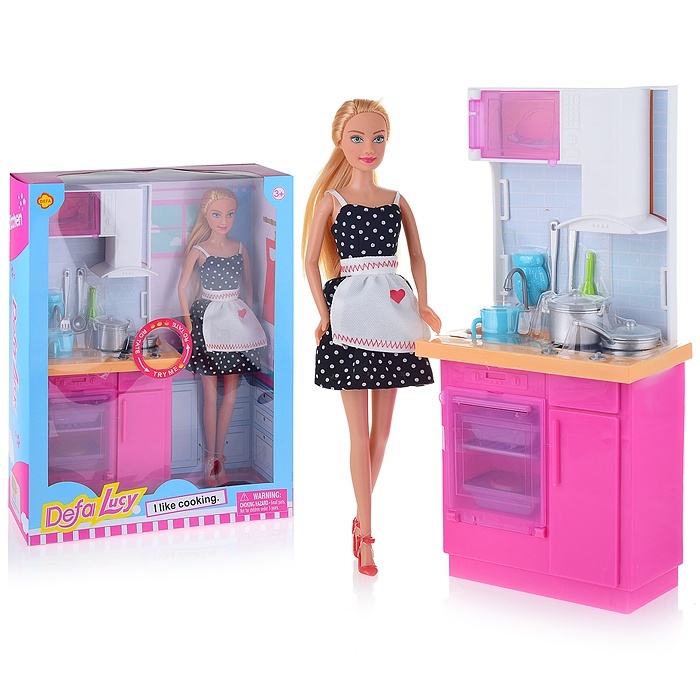 Кукла Defa Lucy 29 см, Домохозяйка, с аксессуарами, в коробке