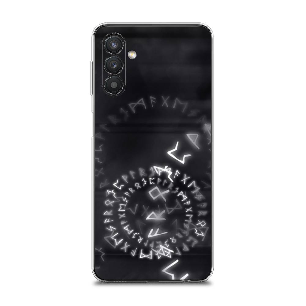 

Чехол на Samsung Galaxy A13 5G "Руны", Серый;черный, 2104150-3