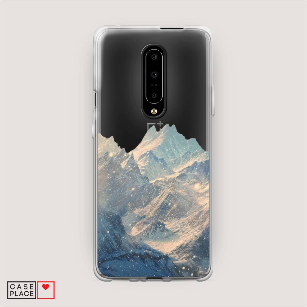 

Чехол Awog на OnePlus 7 Pro / ВанПлас 7 Pro "Горы арт 2", Серый, 150850-10