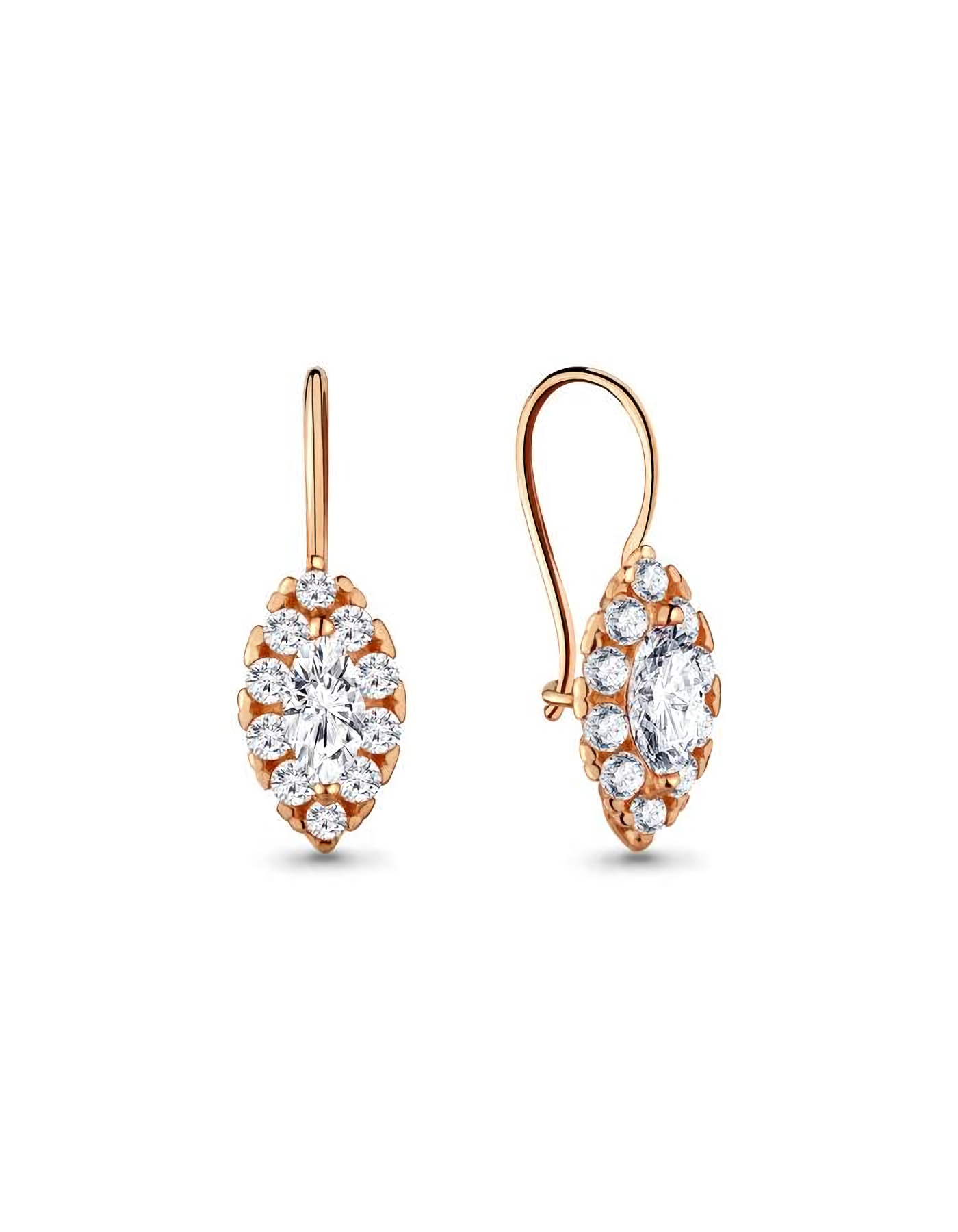 

Серьги из серебра TEO MAORI 840969А.6, фианит, 840969А.6
