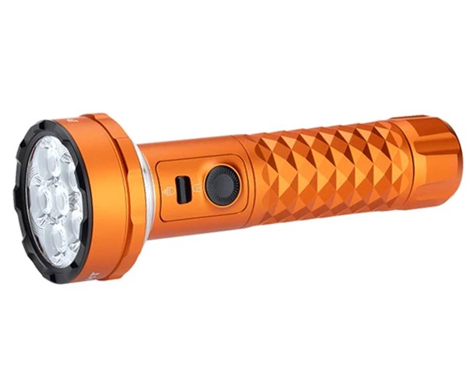 

Ручной фонарь Olight Prowess Orange, 21700, 6 режимов, 245 метров, 5000 люмен, Оранжевый, Prowess