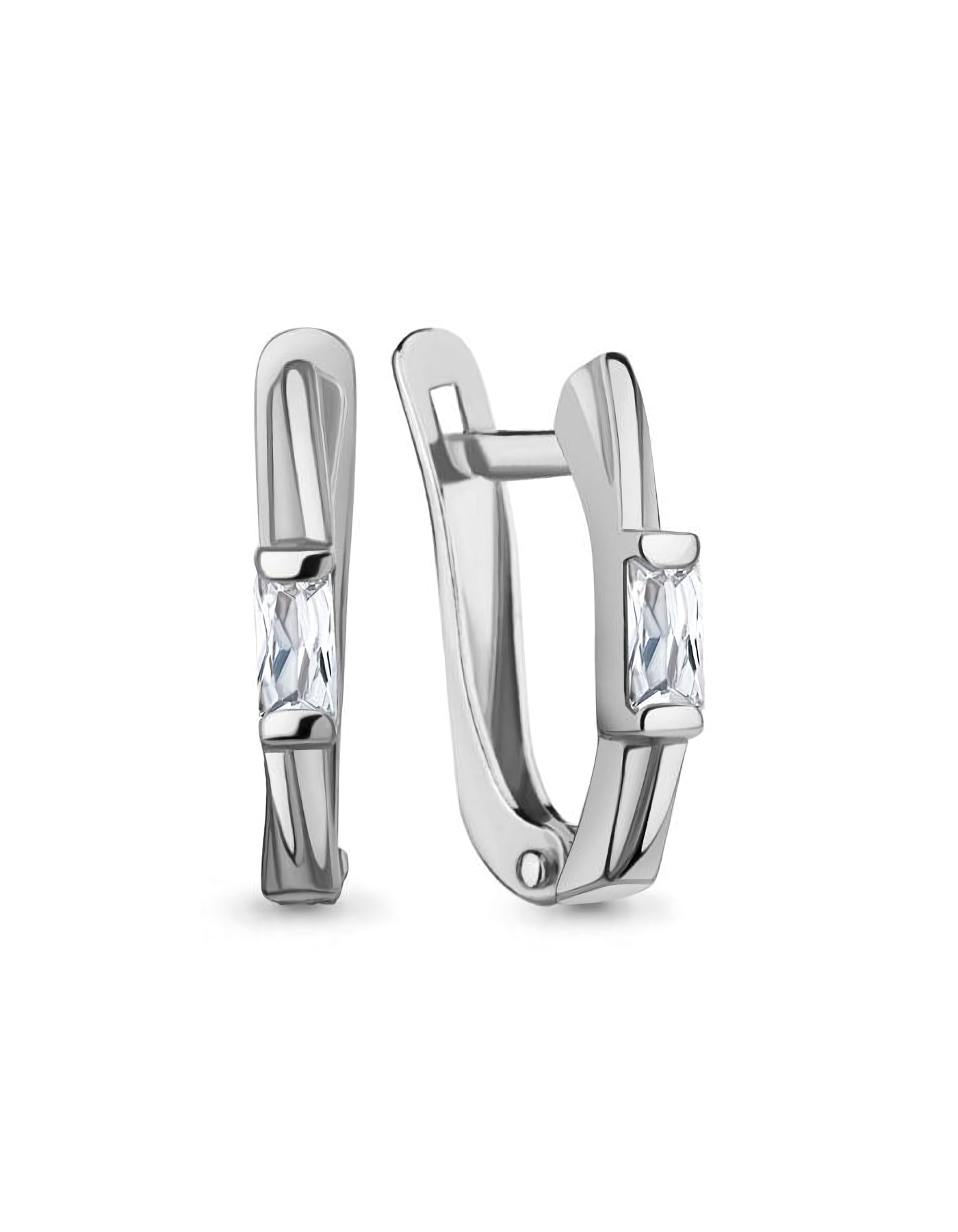 

Серьги из серебра TEO MAORI 8400221.5, фианит, 8400221.5