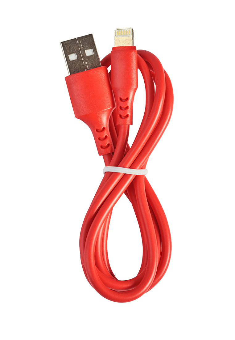 

Кабель kari C230-Lightning-R USB - Lightning 1 м, красный, C230-Lightning-R