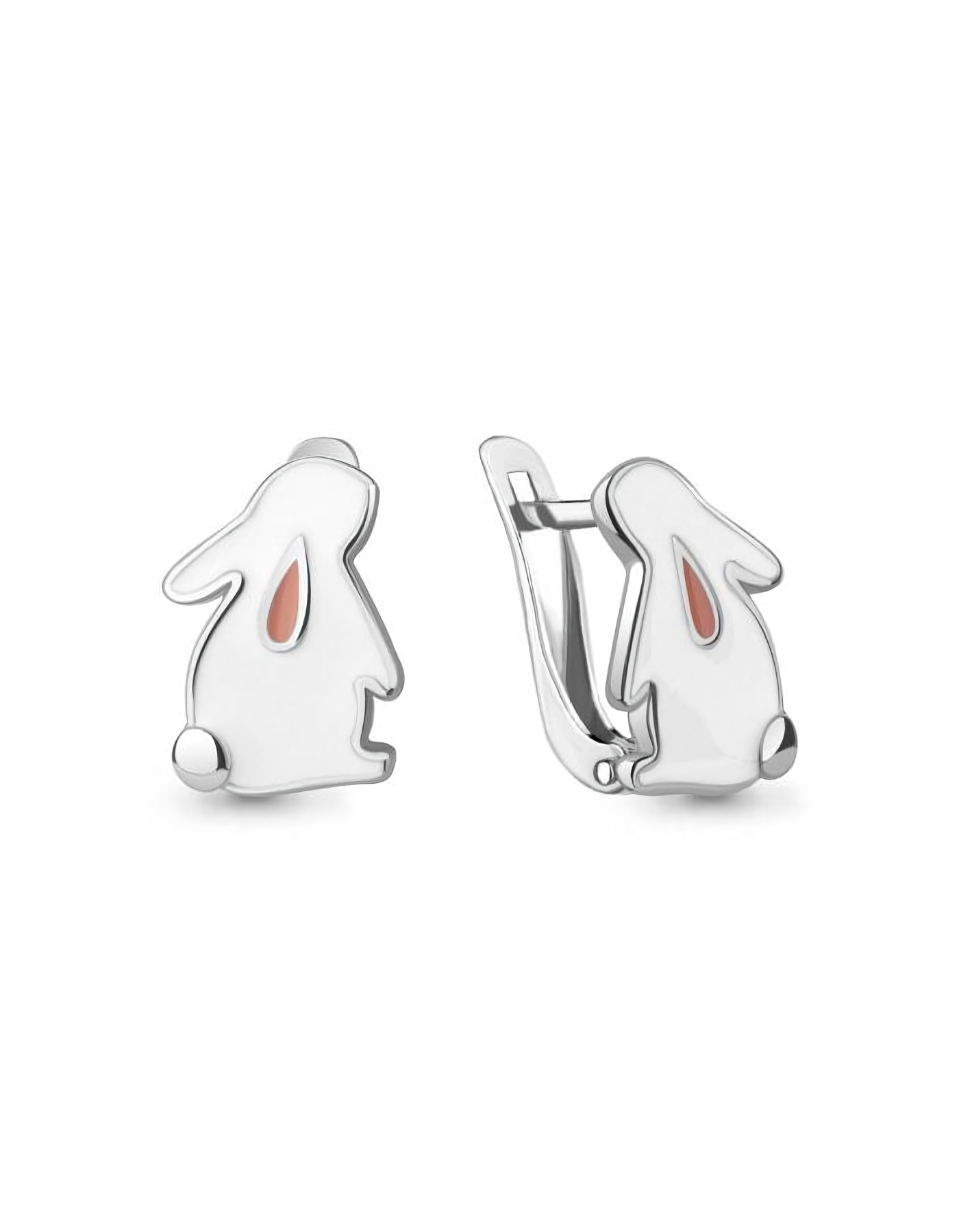 

Серьги из серебра TEO MAORI 834440.5, эмаль, 834440.5