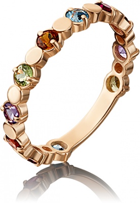 

Кольцо из золота р. 20 PLATINA jewelry 01-5352-00-252-1110-57, хризолит, 01-5352-00-252-1110-57