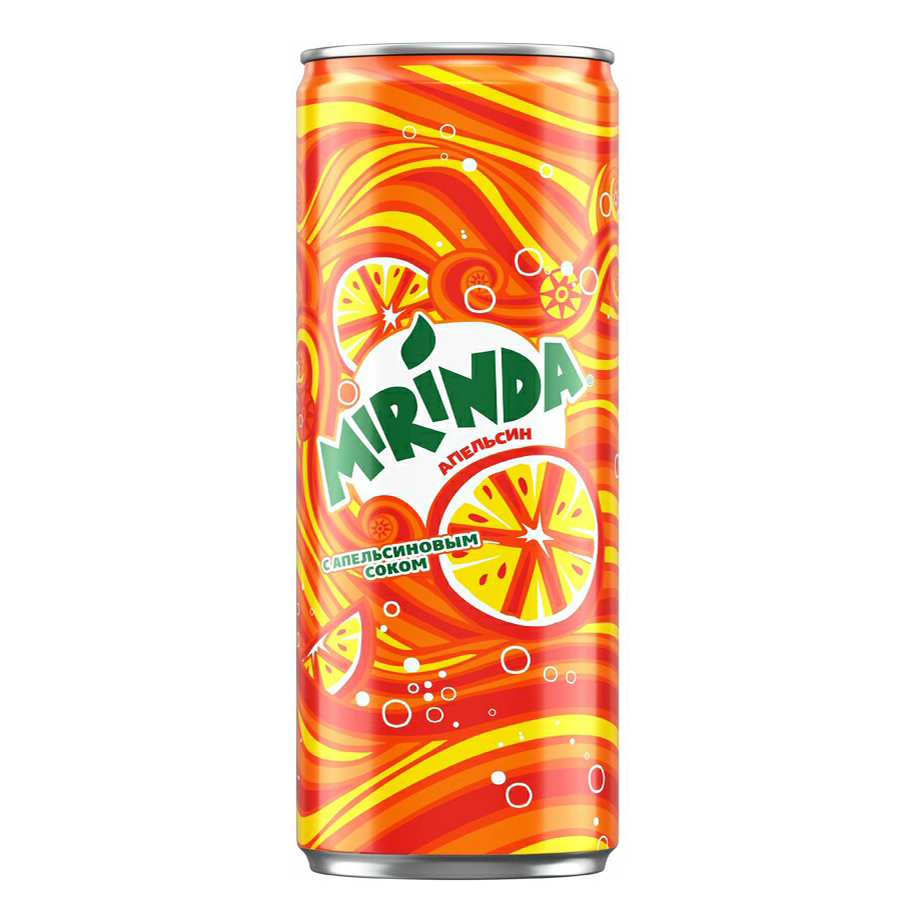 Газированный напиток Mirinda 0,25 л в ассортименте
