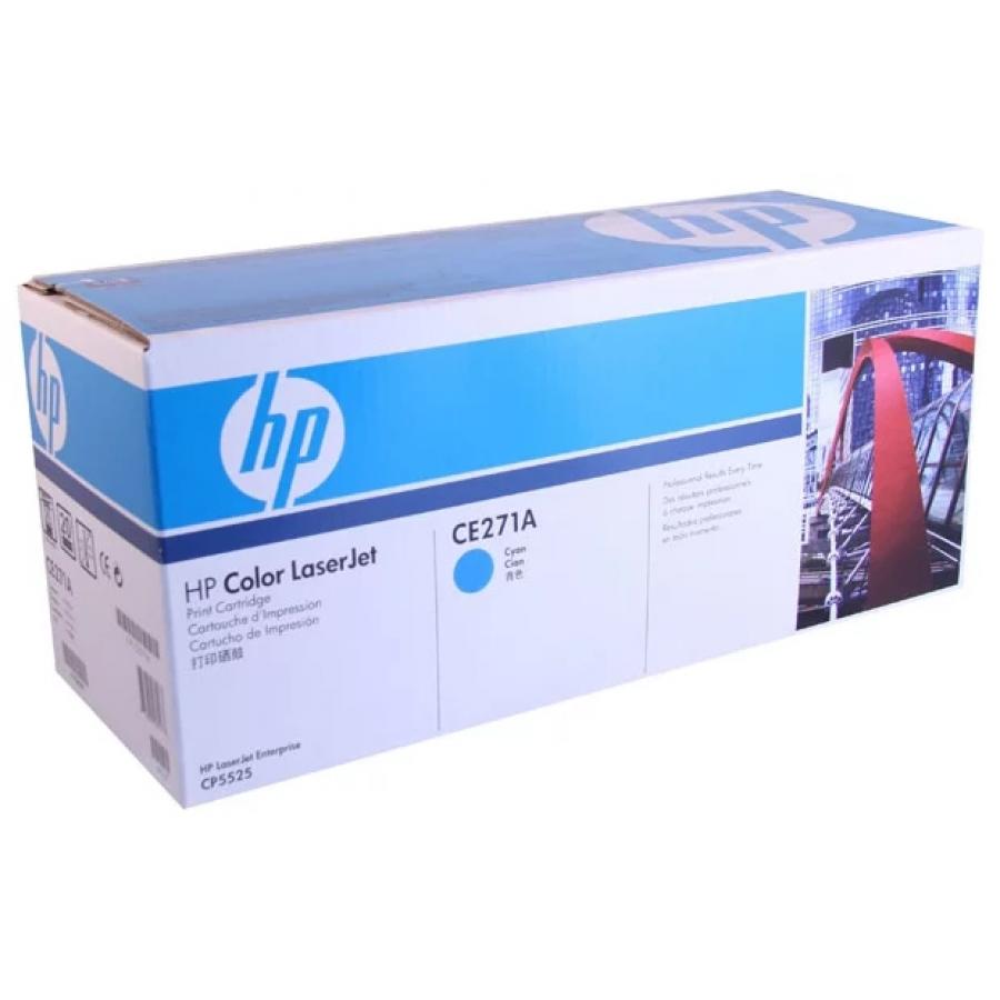 

Картридж для лазерного принтера HP 650A (CE271AH) голубой, оригинальный, 650A