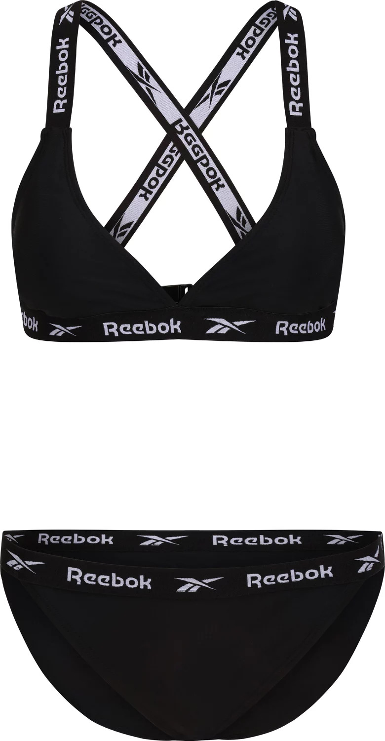Костюм купальный Reebok для женщин, L4_74029_RBK, чёрный, XS