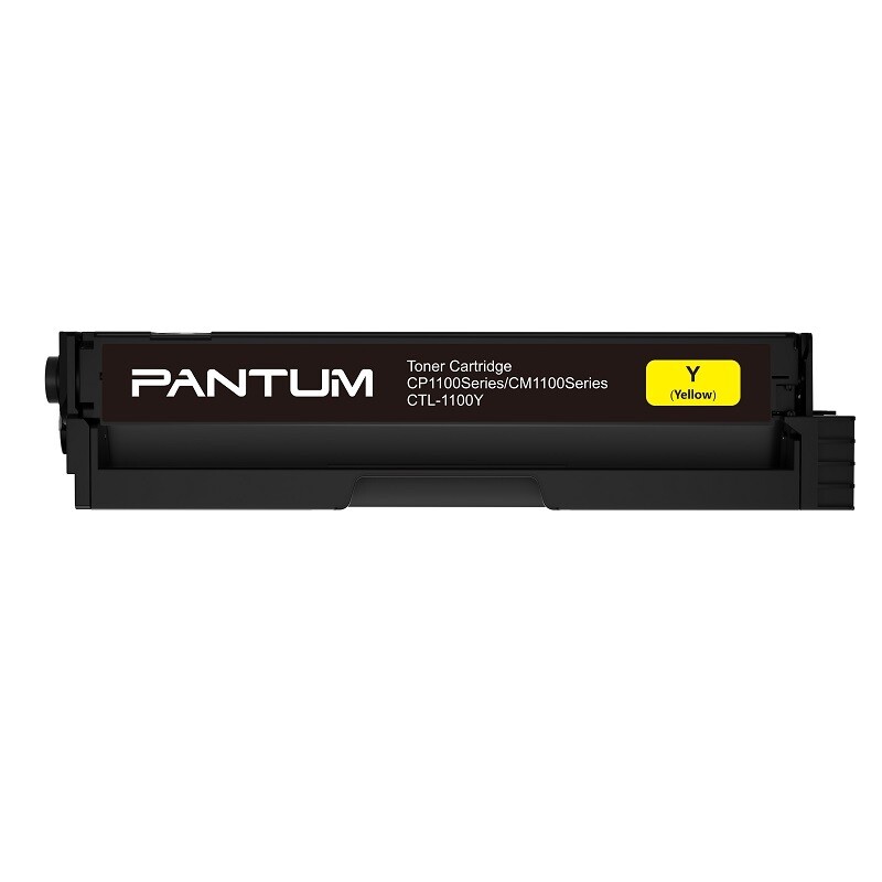 фото Тонер-картридж для лазерного принтера pantum ctl-1100xy (ctl-1100xy) желтый, оригинальный