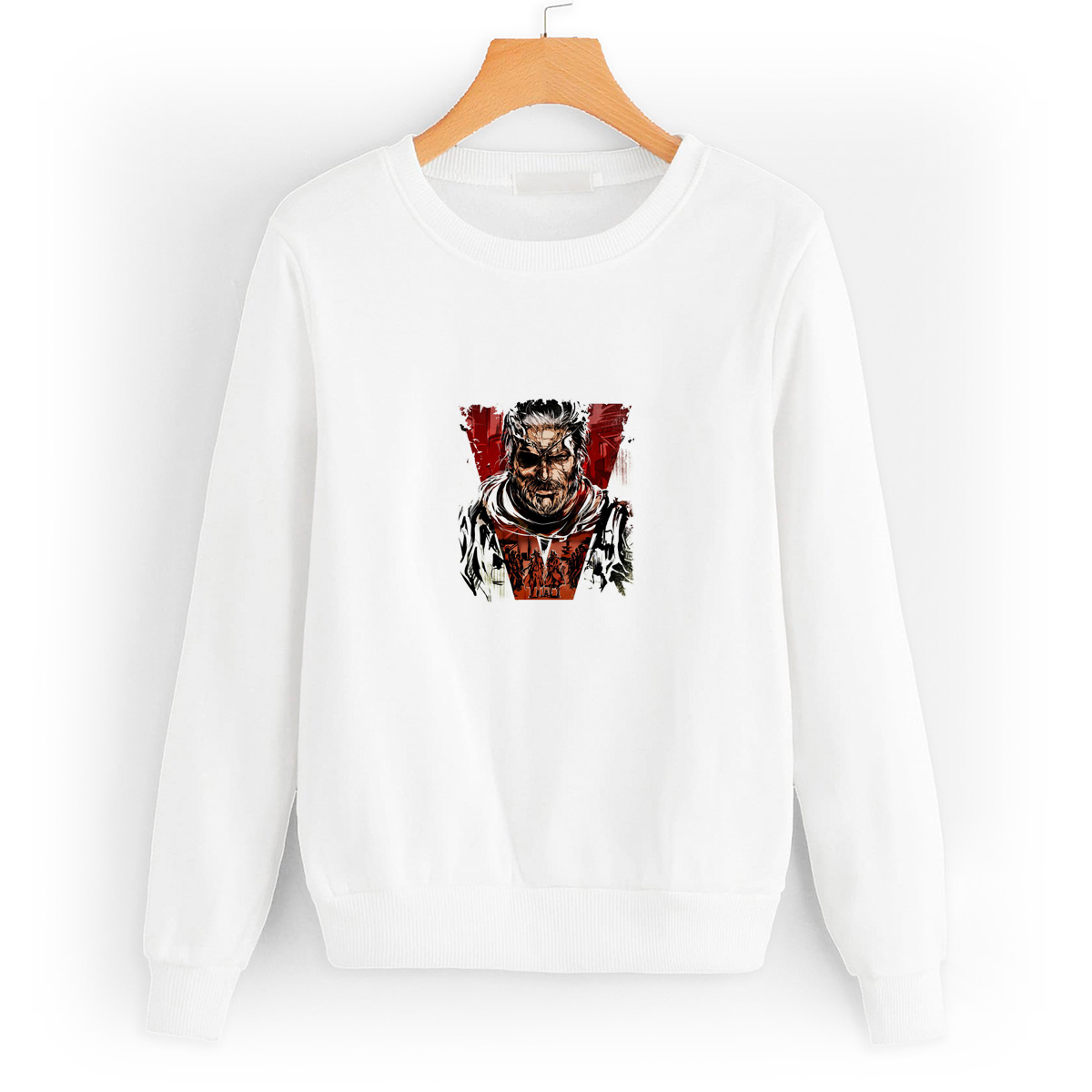 

Свитшот белый CoolPodarok Metal Gear3, 4W023184