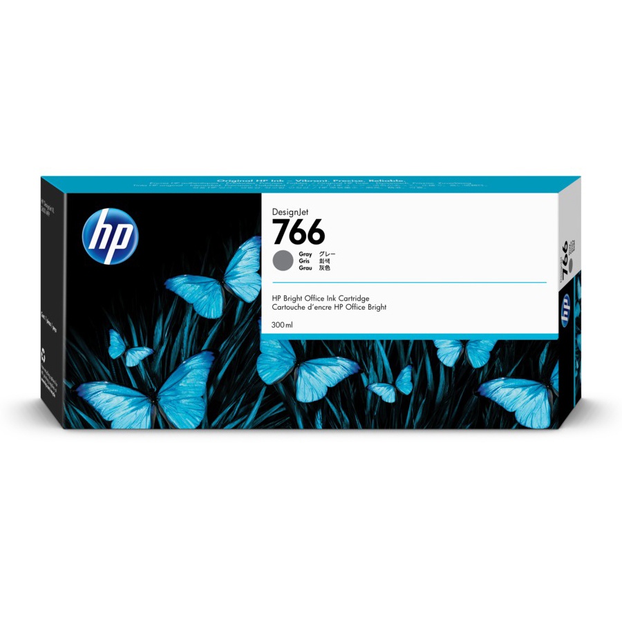 

Картридж для струйного принтера HP 766 P2V93A Grey, оригинальный, Серый, 766