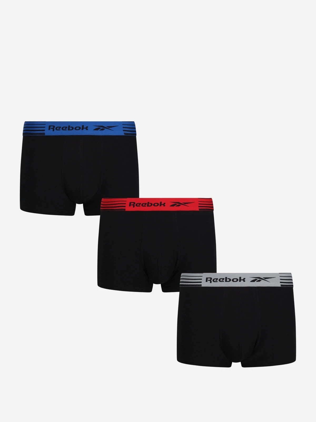 

Комплект трусов Reebok боксер, для мужчин, U5_F8404_RBK, чёрный, синий, красный, XL, 3 шт., Черный;синий;красный, U5_F8404_RBK