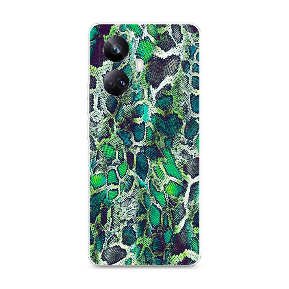 

Чехол Awog на Realme 10 Pro+ "Зеленая кожа змеи", 2512350-3