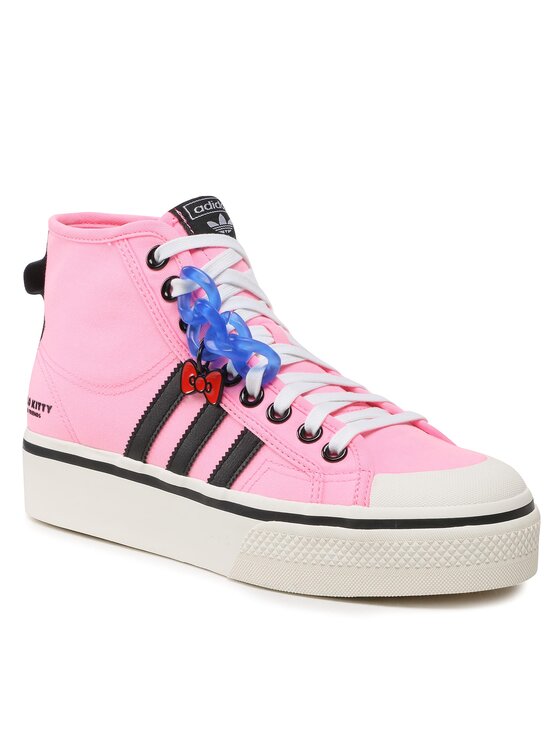 

Кеды женские Adidas Nizza Platform Mid Shoes HQ4509 розовые 39 1/3 EU, Розовый, Nizza Platform Mid Shoes HQ4509