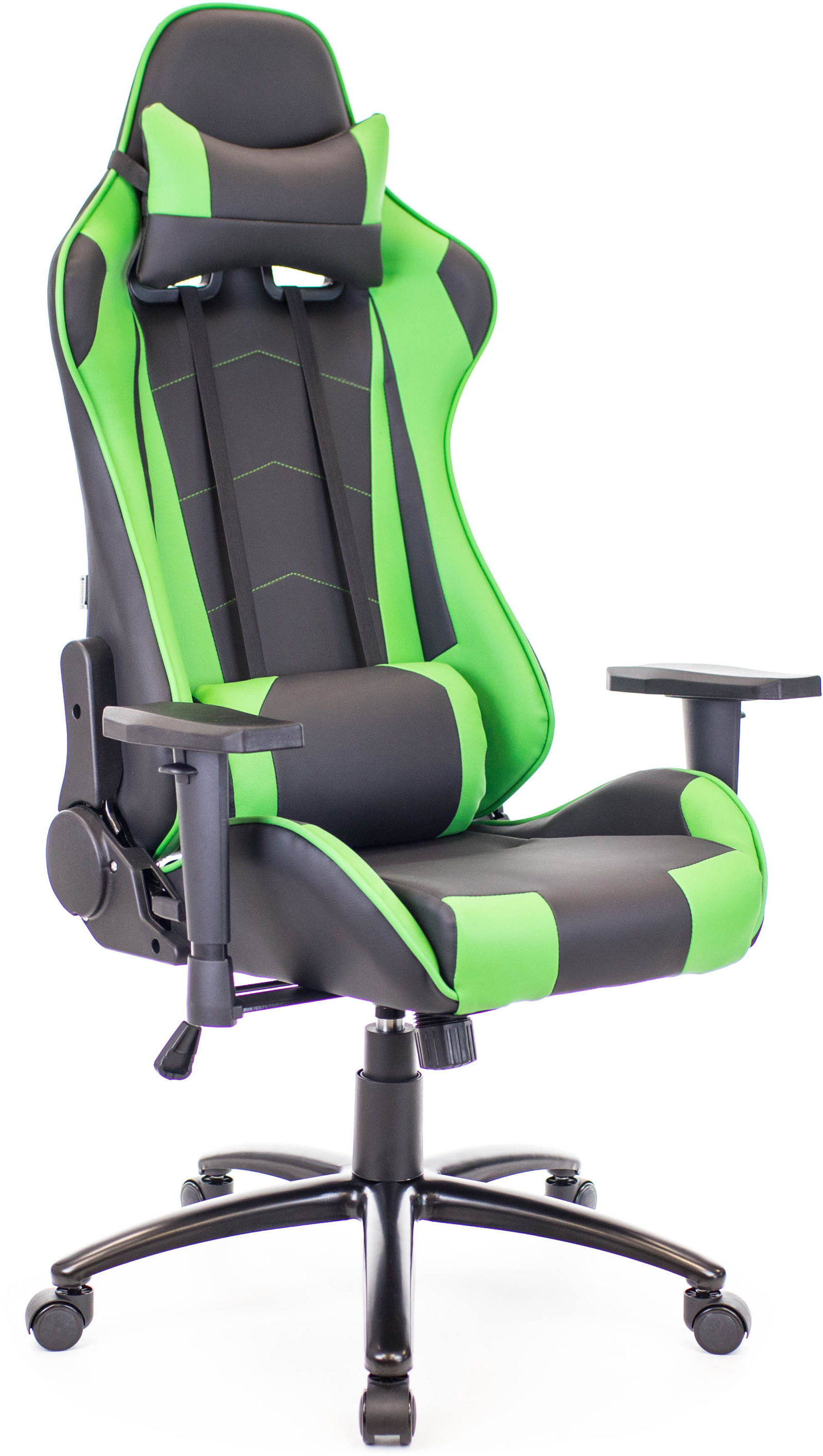 фото Игровое кресло everprof lotus s9, зеленый/черный