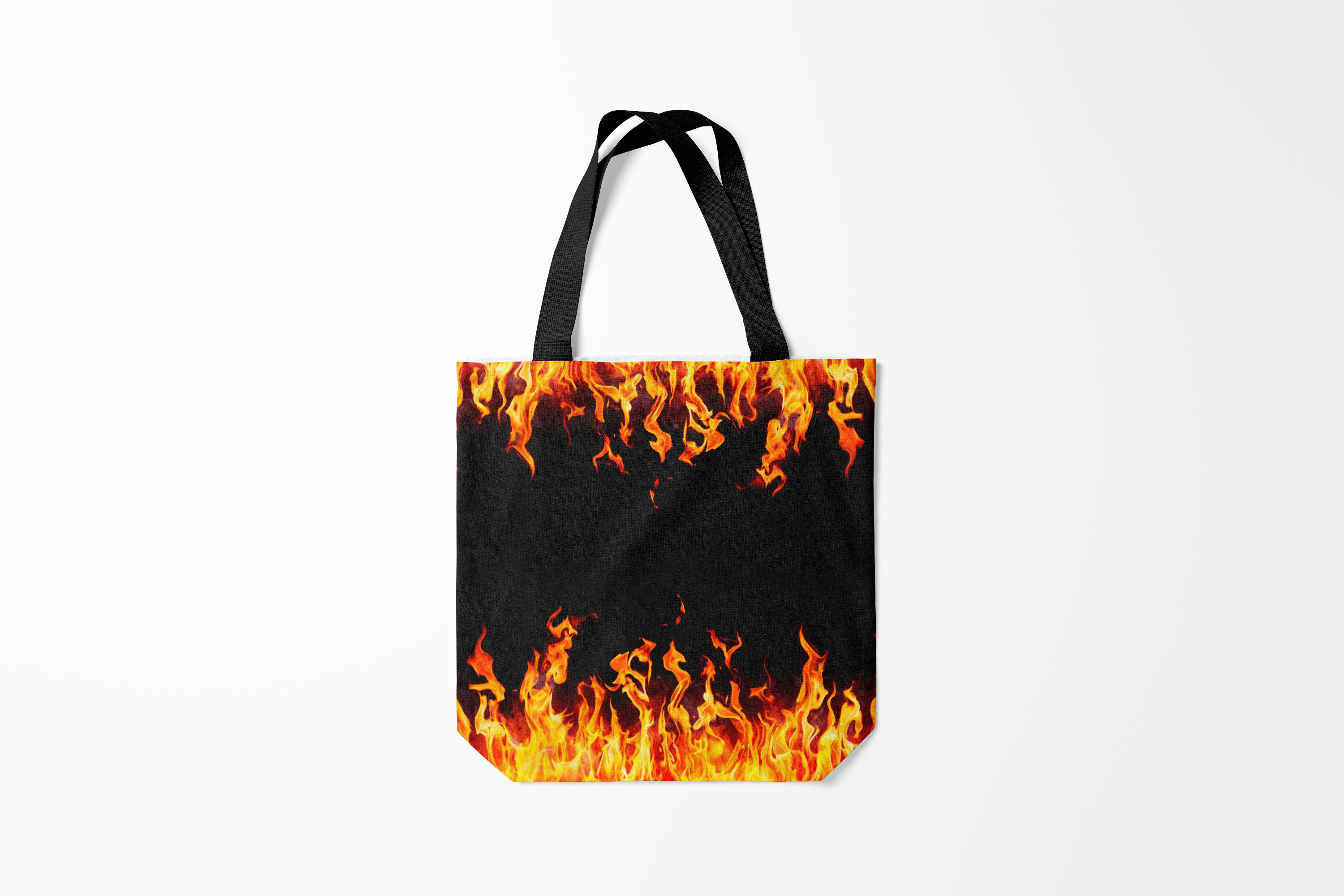 

Сумка шoппер унисекс Burnettie Текстуры FIRE ОГОНЬ, черный, Текстуры FIRE ОГОНЬ