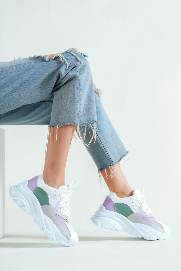 

Кроссовки женские markasende 2022660910040 белые 37 EU (доставка из-за рубежа), 2022660910040