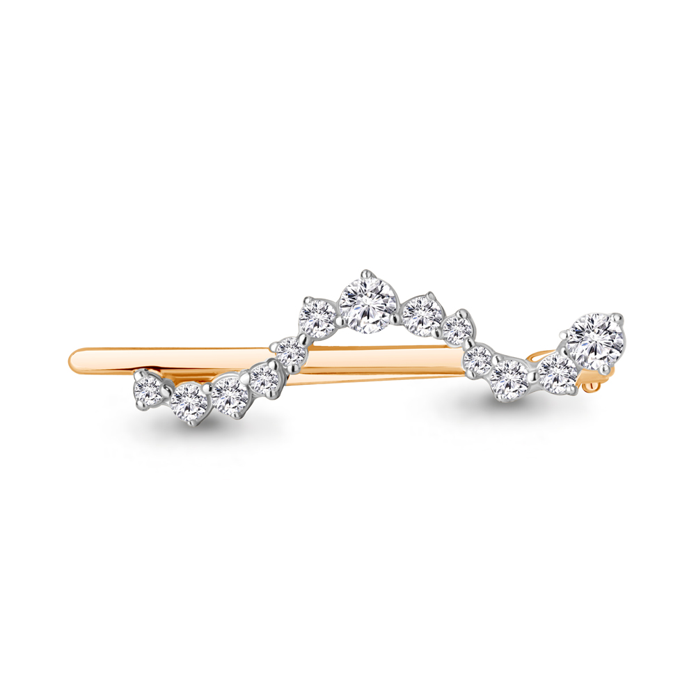 

Брошь из серебра с фианитом Aquamarine Aquamarine 77425А_925_з, 77425А_925_з