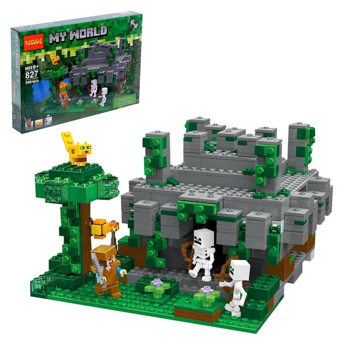 

Decool Мой Мир Сражение со скелетами 598 деталей, Мой Мир "Сражение со скелетами" 598 деталей