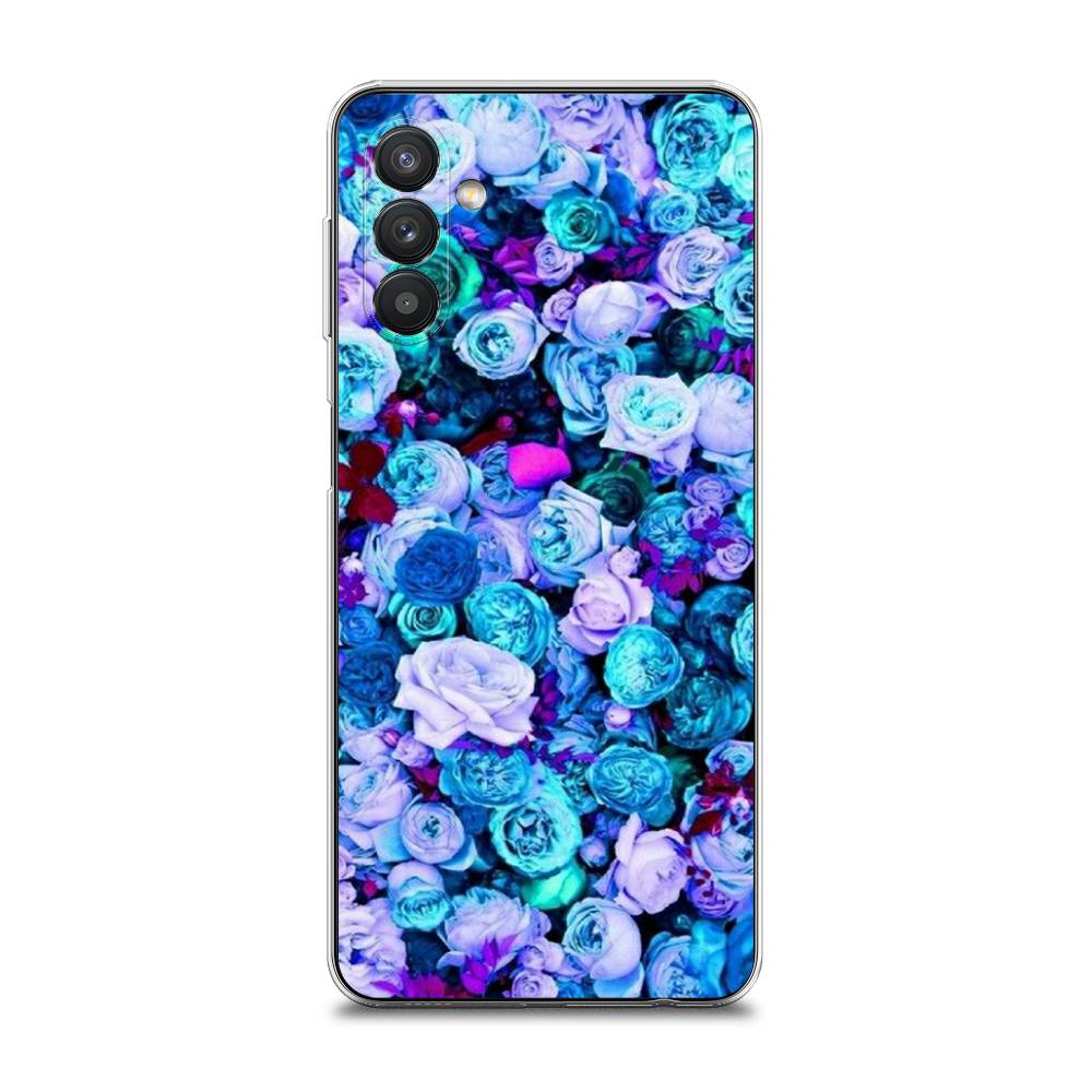 

Чехол на Samsung Galaxy A13 5G "Цветочный ковер", Фиолетовый, 2104150-2