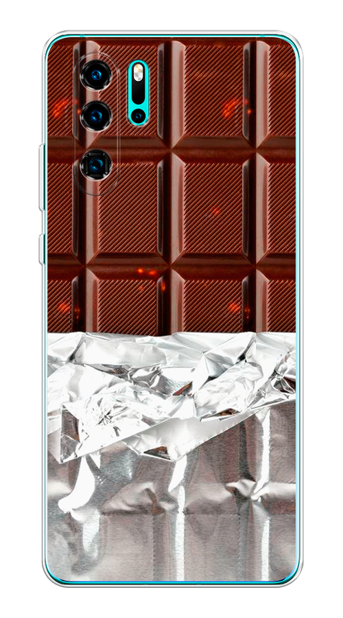 

Чехол на Huawei P30 Pro "Шоколад в обертке", Коричневый, 67650-6