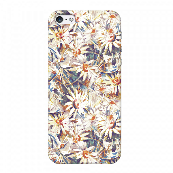 

Чехол Deppa Art Case Flowers Ромашки для Apple iPhone 5/5S/SE, Разноцветный, Art Case