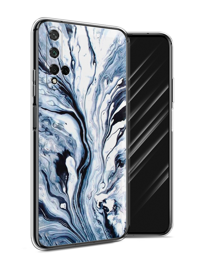 

Чехол Awog на Honor 20 "Голубой минерал мрамор", 69550-3