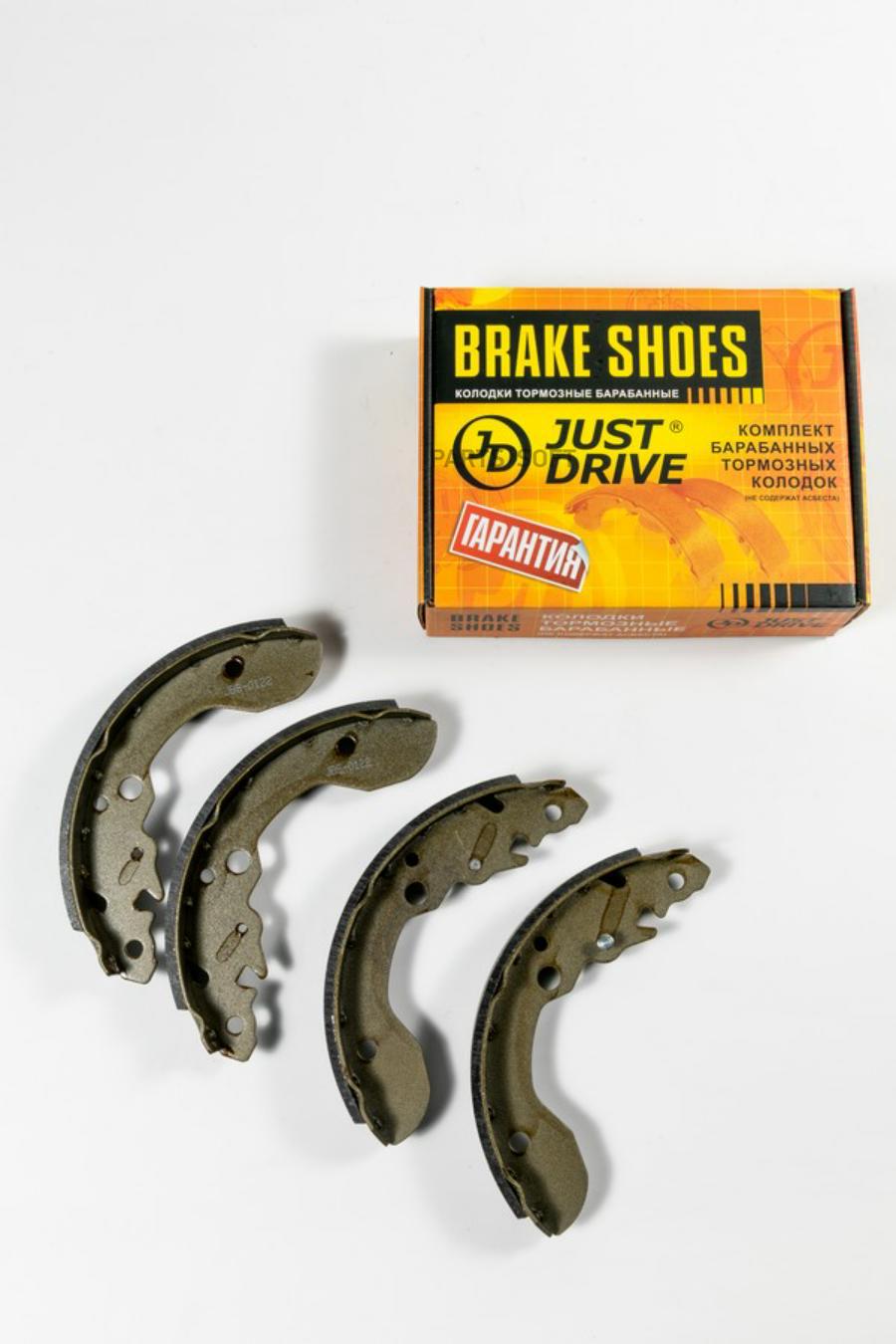 

Тормозные колодки JUST DRIVE задние барабанные JBS0122