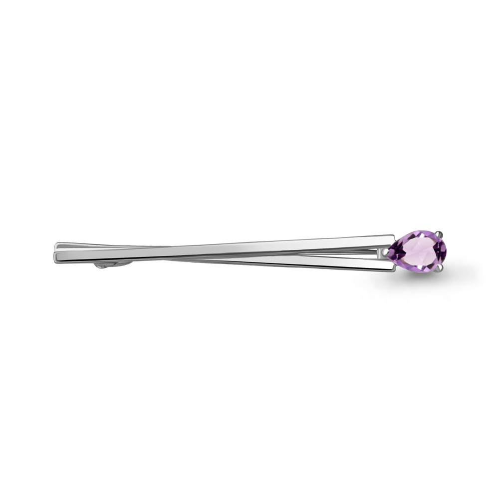 

Брошь из серебра с аметистом Aquamarine Aquamarine 7742104_925_р, 7742104_925_р