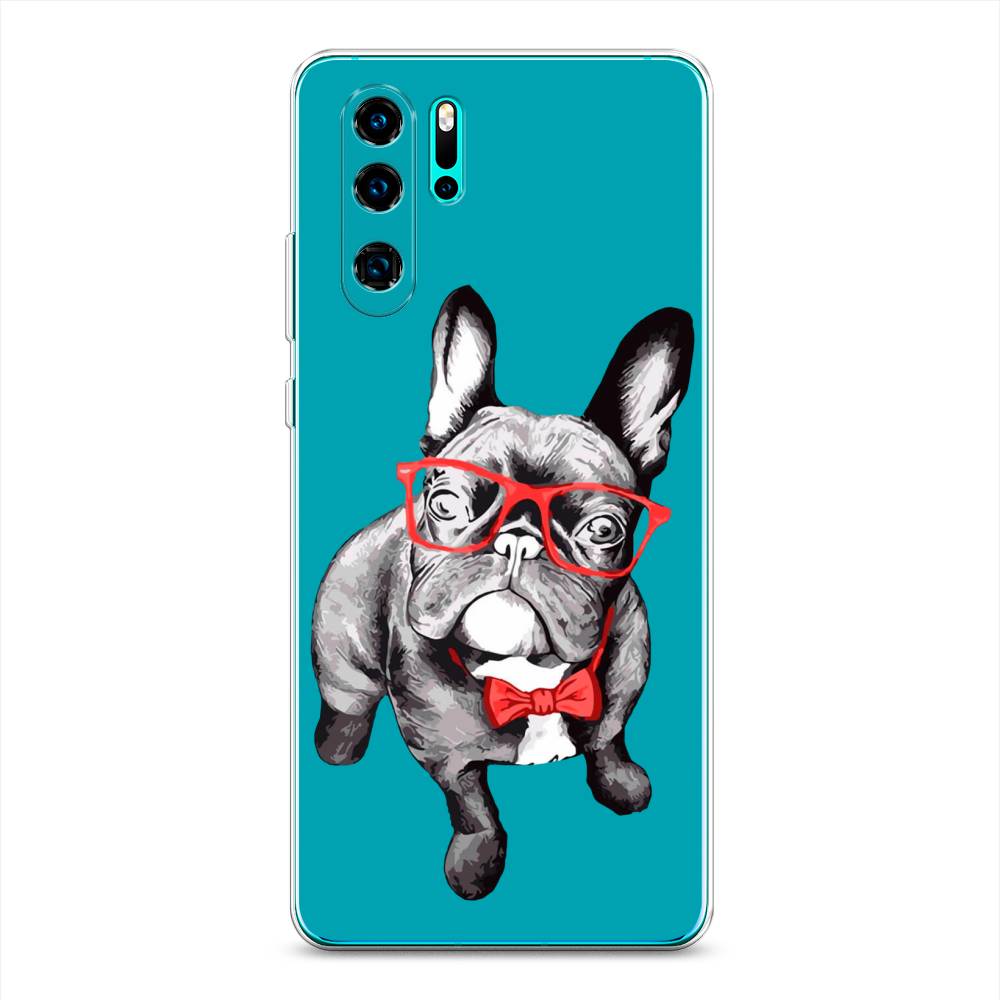 

Чехол на Huawei P30 Pro "Французский бульдог", 67650-1