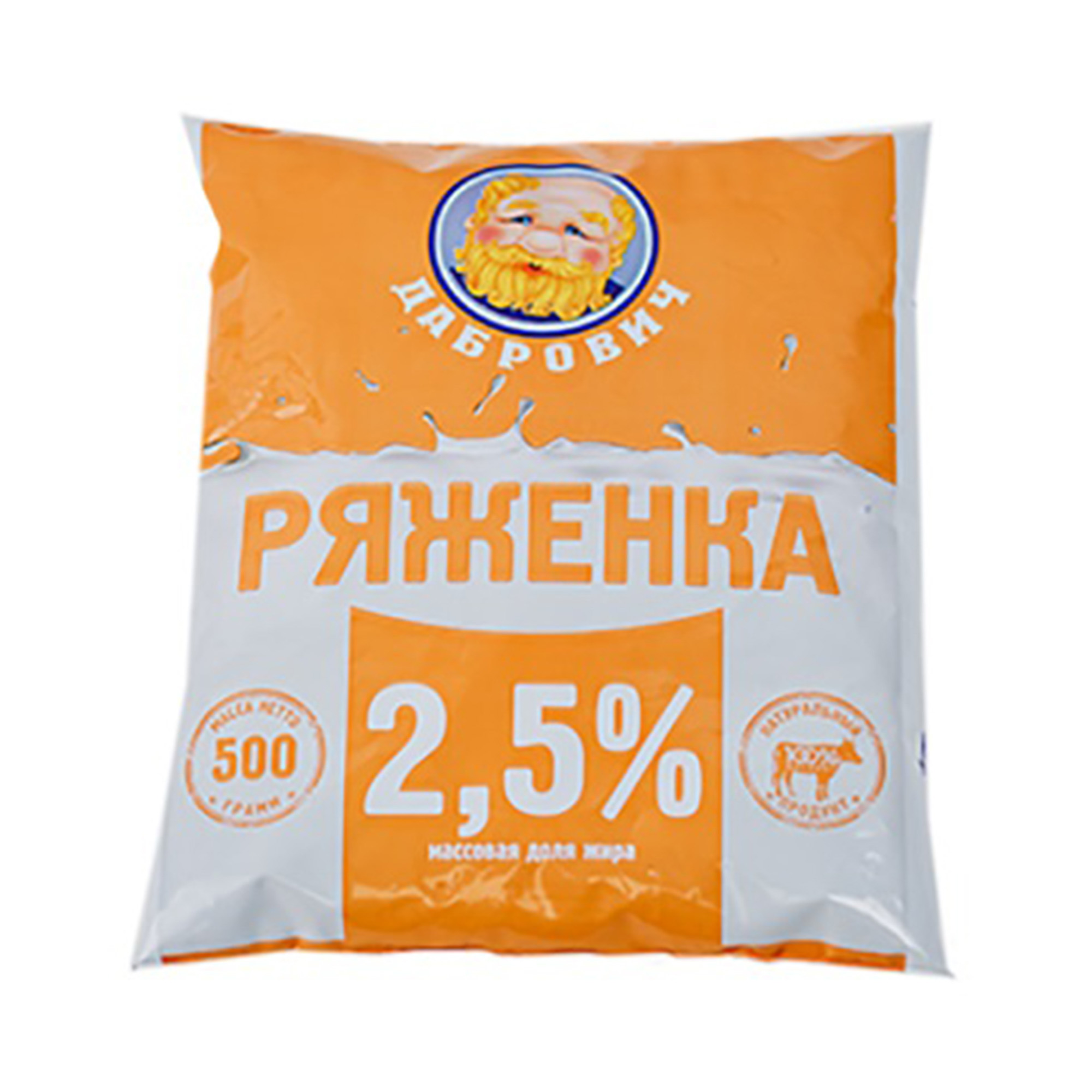 

Ряженка Дабрович 2,5% 500 мл