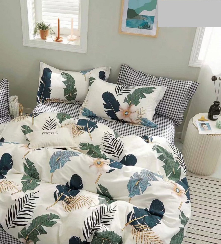 Комплект постельного белья Candies Евро На резинке по кругу В подарок 3100₽