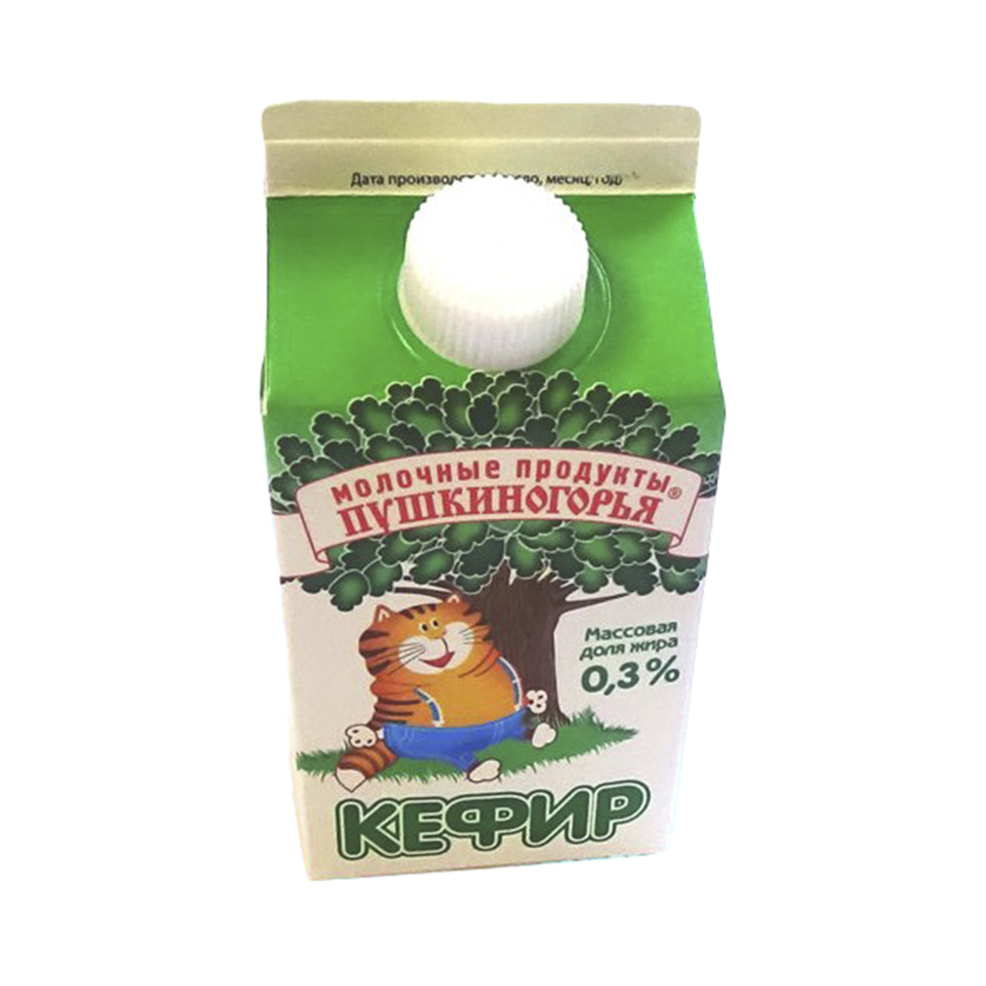 

Кефир Молочные продукты Пушкиногорья нежирный 0,3% 500 г